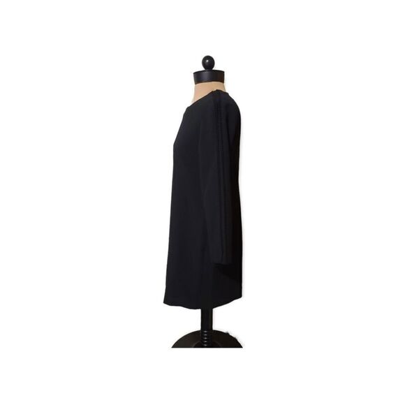 NWOT Banana Republic Long Sleeve Black Dress 4 - Picture 4 of 8